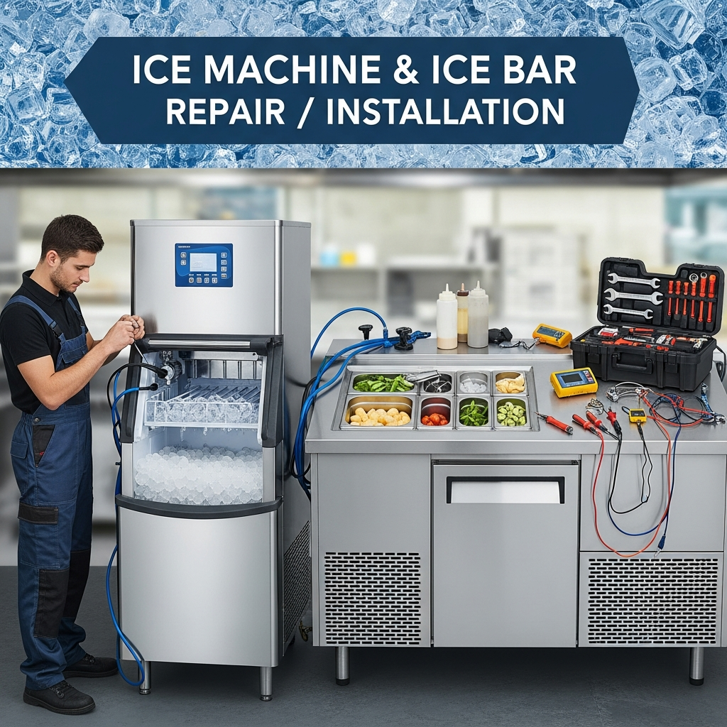 Ice Machine Ice Bar Repair Installation