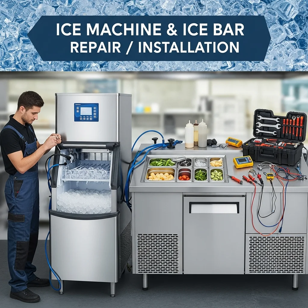 Ice Machine Ice Bar Repair Installation